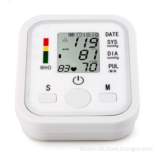 Kiuzou hot sale arm automatic electronic digital talking blood pressure monitor-252Z with voice
